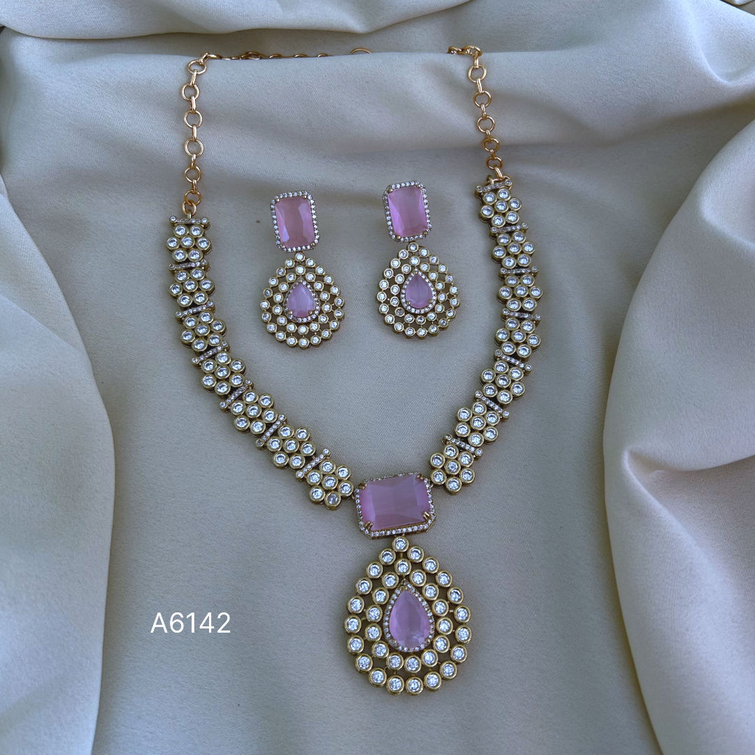 Antique Polished Short Necklace - A6142