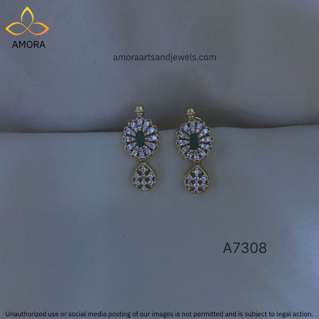 Antique Polish earrings- 2.5 cm Length- A7308
