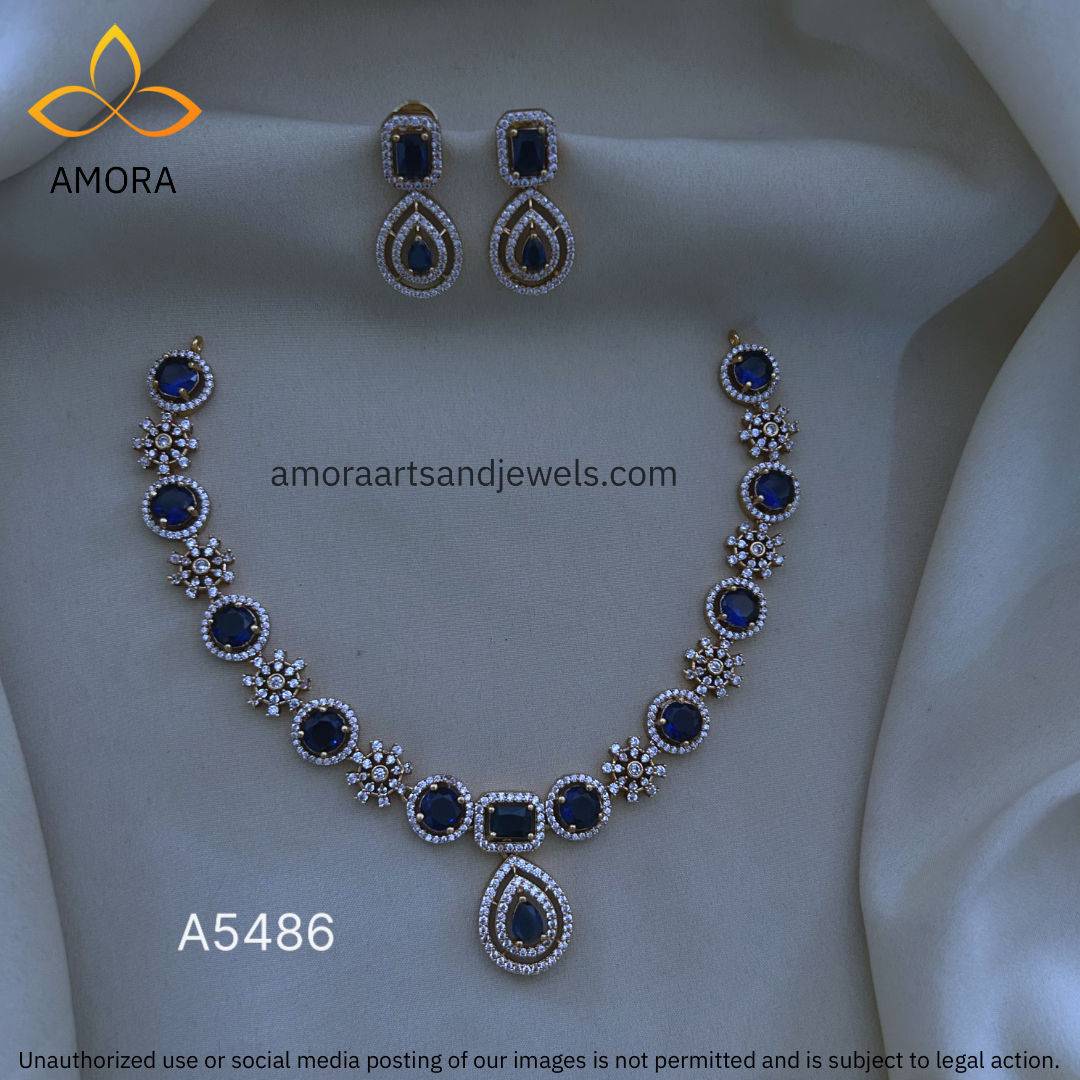 Antique Polished Short Necklace - A5486