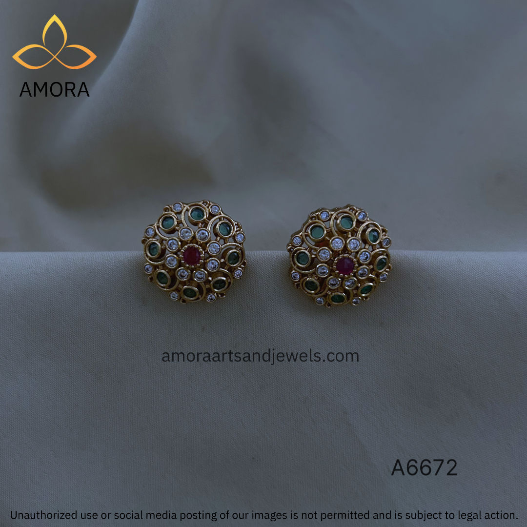 Traditional stud Earring - A6672
