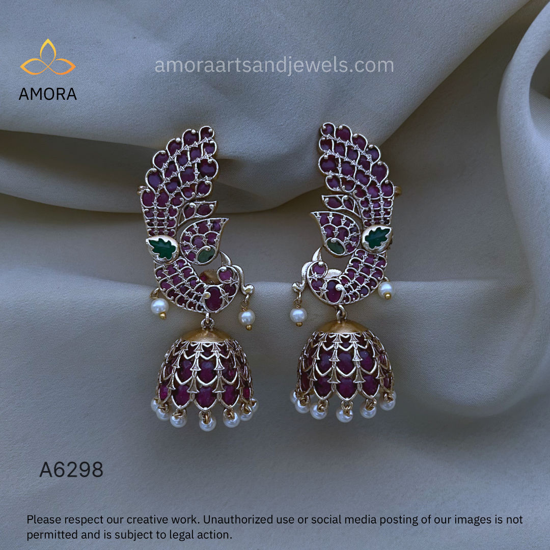 Antique Polished Ear-cuffs- 7.7cm Length - A6298