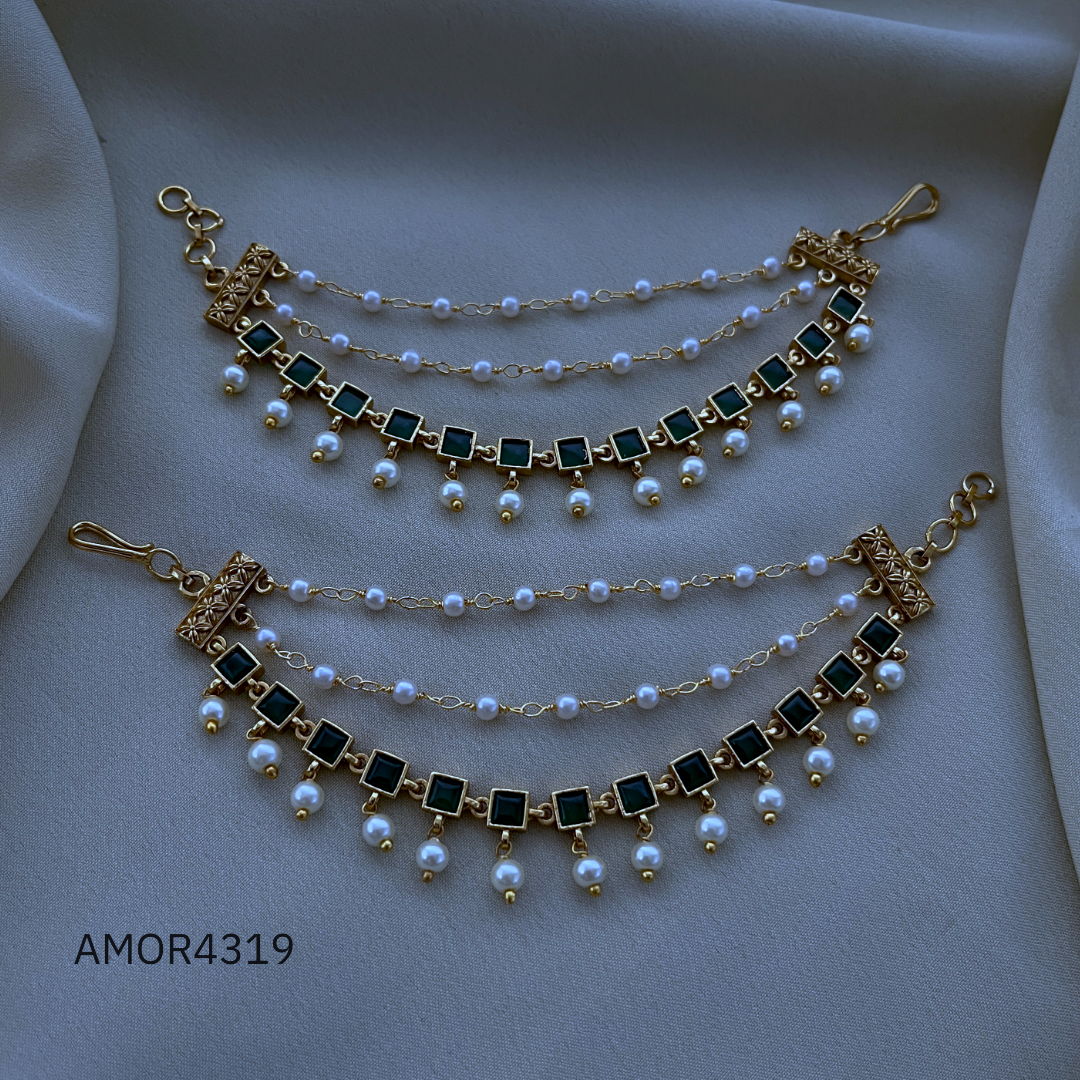 Antique Polished Earchain (Matiles)