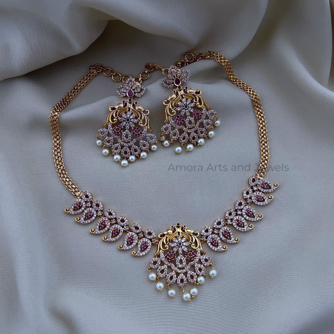 Antique High Neck Chocker