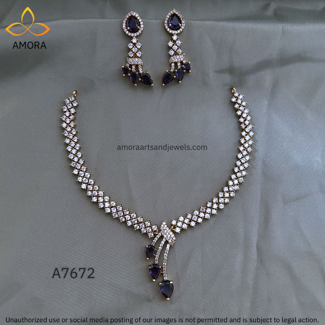Antique Polished Short Necklace - A7672