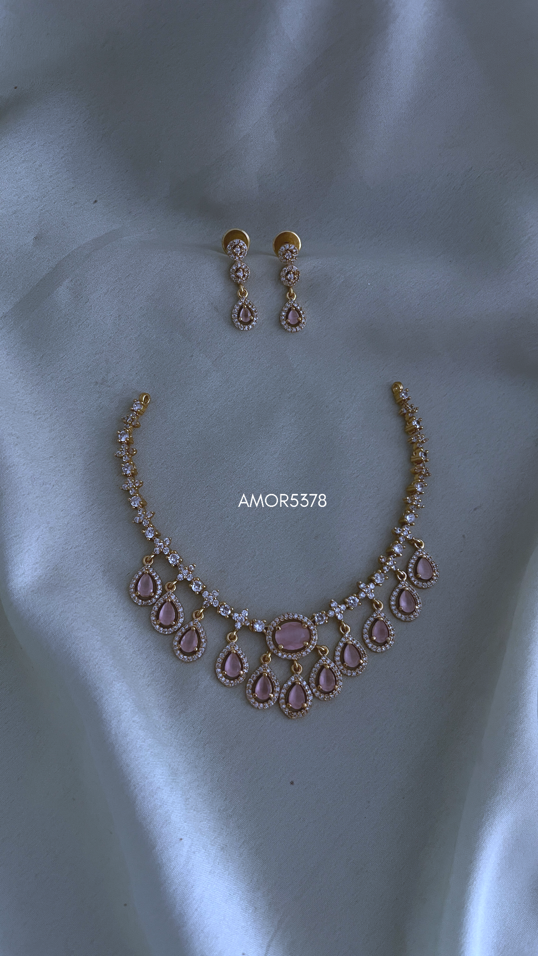 Antique Polished Short Necklace - AMOR5378