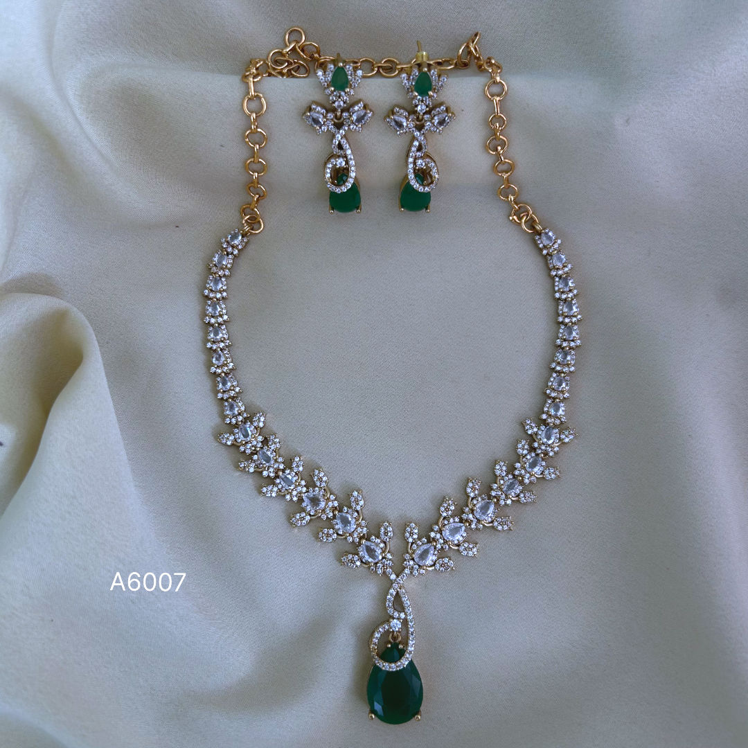 Antique Polished Short Necklace - A6007