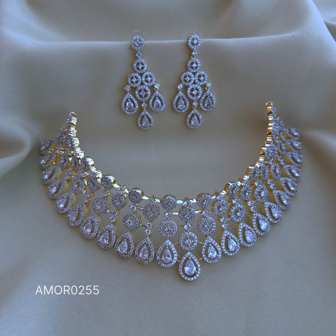 AD Stone High-neck Choker