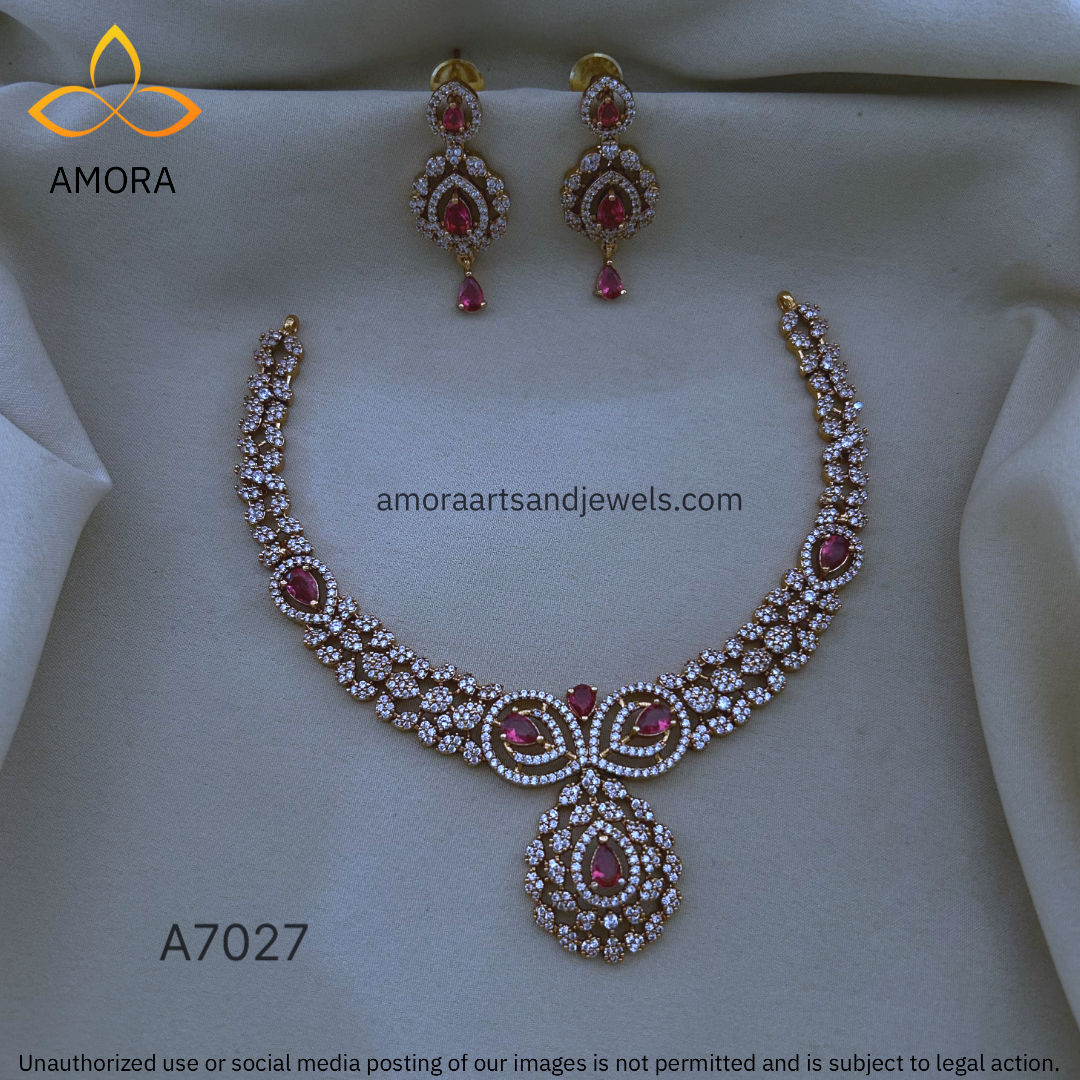Antique Polished Short Necklace - A7027