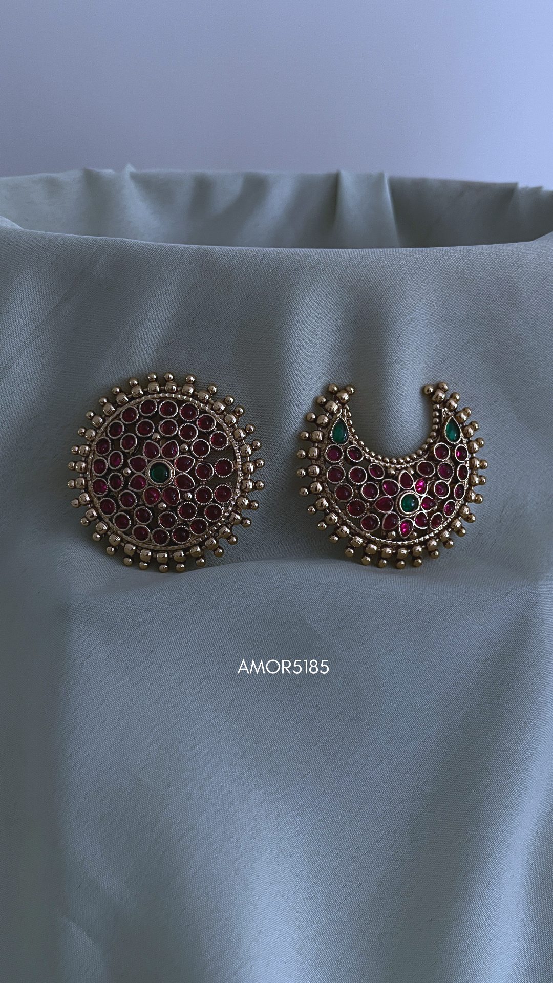 Antique Polished Jadabilla (Hair Brooch) - AMOR5185