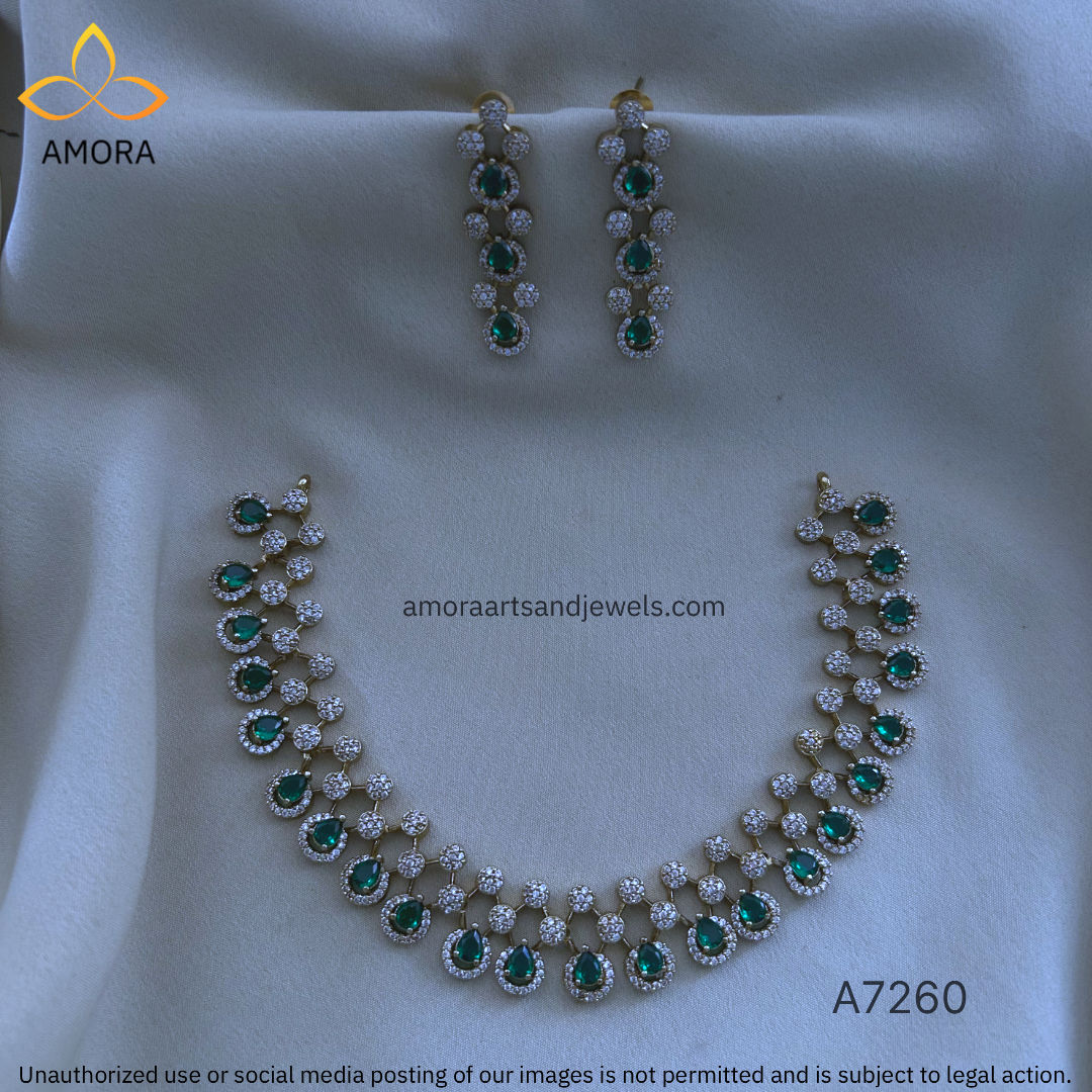Antique Polished Short Necklace - A7260