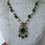 Thumbnail: Pearl and Bead Mala with Cz Stone Pendant Mala - 18 to 20 inches