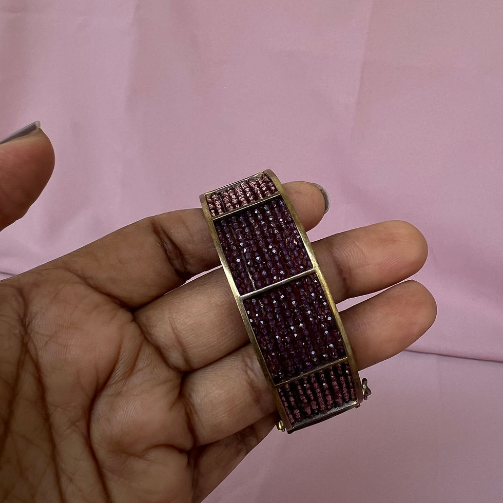 Thumbnail: Victorian Polish Openable Bangle or Kada - A6425