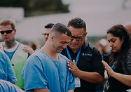 men praying 