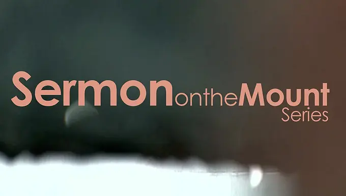 Sermon On The Mount