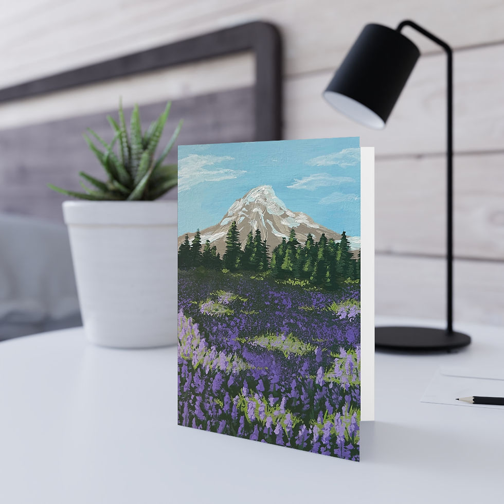 Thumbnail: Neutrale kaart | Lavendel velden