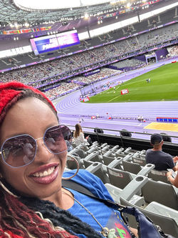Attending Paralympic Track & Field at Stade de France