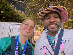 Volunteer Fun at Stade de France, Paralympics