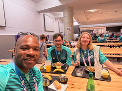 Dinner time at Stade de France, Paralympics