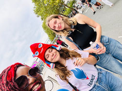 French Fans at Stade de France, Paralympics