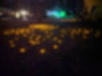 Tea light labyrinth south side
