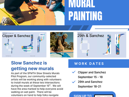 Slow Sanchez Community Murals Installation