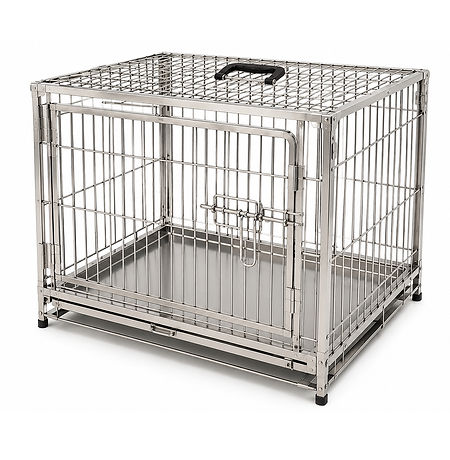 Stainless Steel Folding Dog Crate.jpg