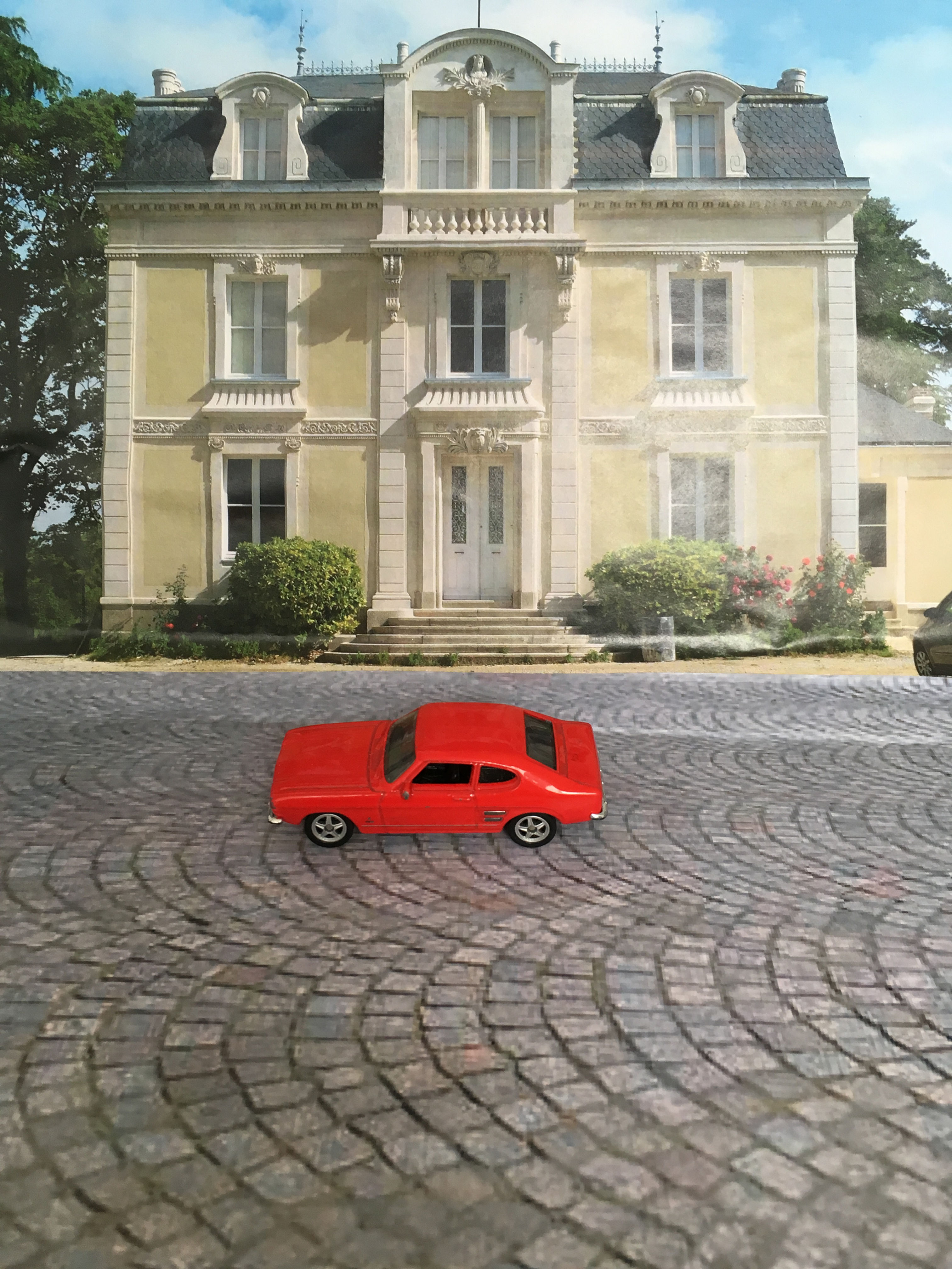 Ford Capri 1969 Welly, cod NO 52375, échelle 1/64