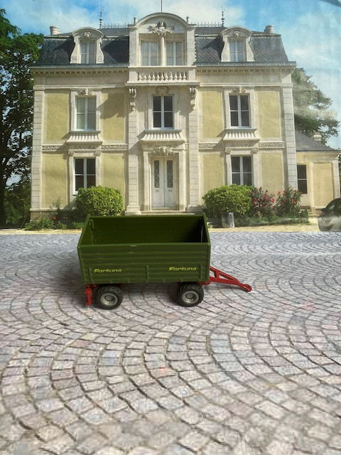 Miniature : Remorque tracteur Fortuna Siku, cod 70008730 LR15322, échelle 1/100