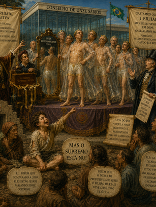 Fábula: A Alfaiataria da Praça dos Três Poderes