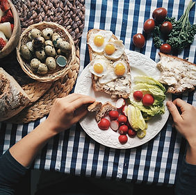 Breakfast Table Setting