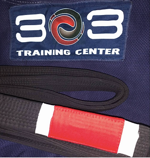 303 Training Center Gi with Black Belt