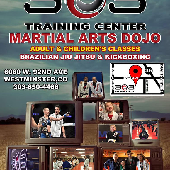 303 Training Center Martial Arts Dojo Promo Poster