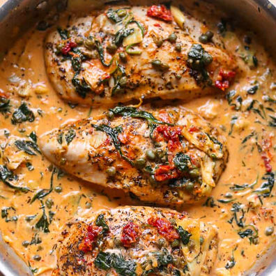 Creamy Tuscan Chicken