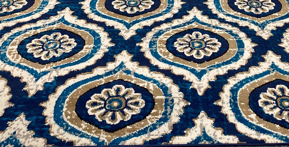 Thumbnail: Modern Area Rugs For Living Rooms Navy