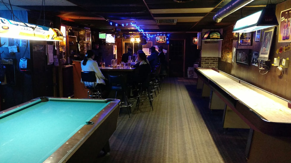 The Back Door's main room - the best!