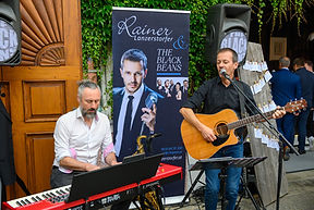 Firmenevents Band Innenhof
