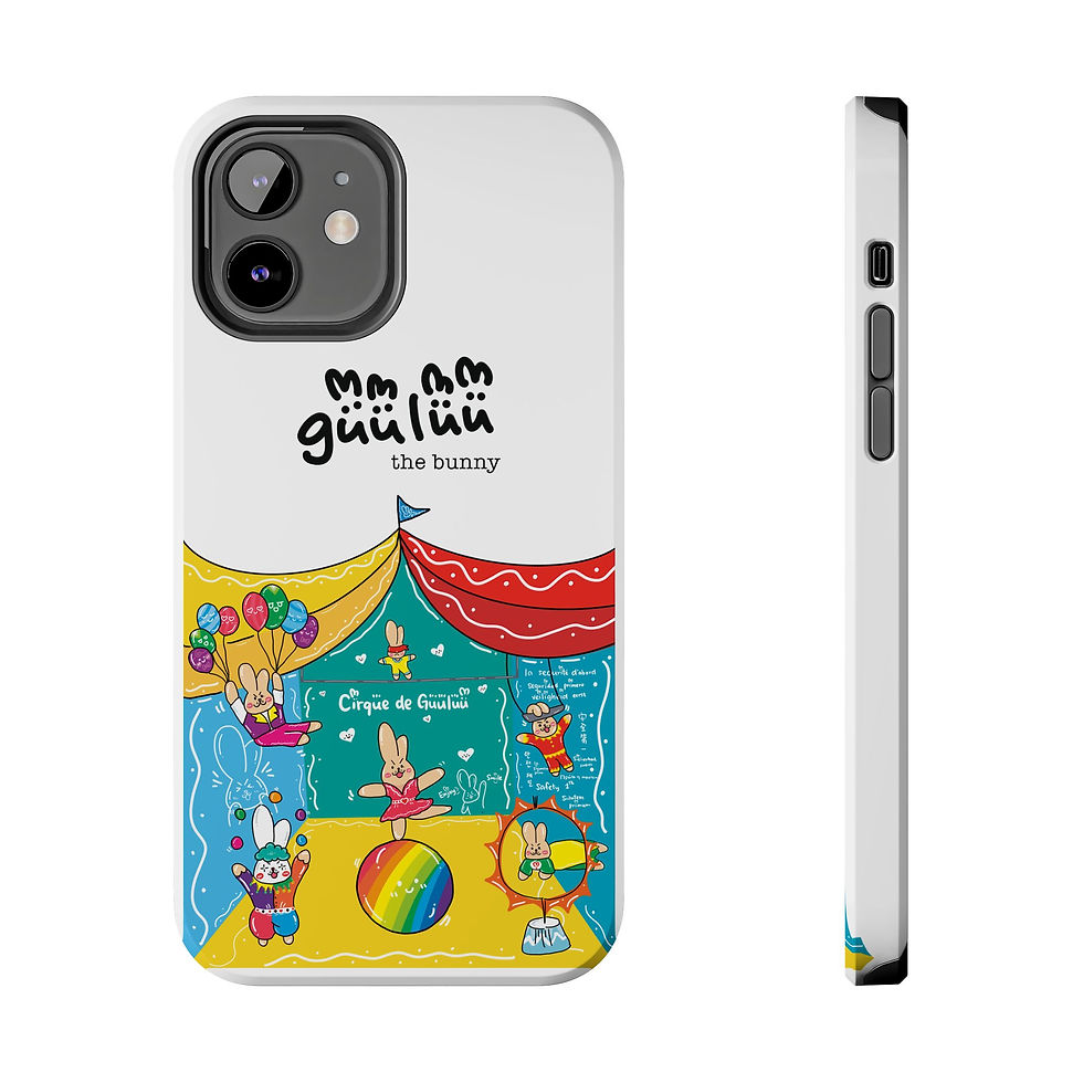 Thumbnail: The Bunny Circus Tough Phone Case