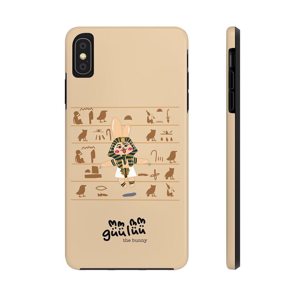 Thumbnail: The Bunny Pharaoh Tough Phone Case