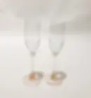 Pink Stemmed Glasses