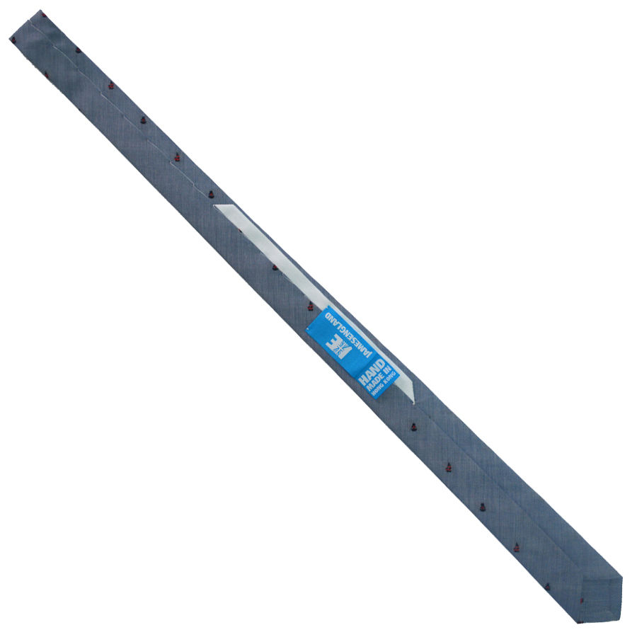 Thumbnail: Hand Made Narrow Cut Tie Blue Boat