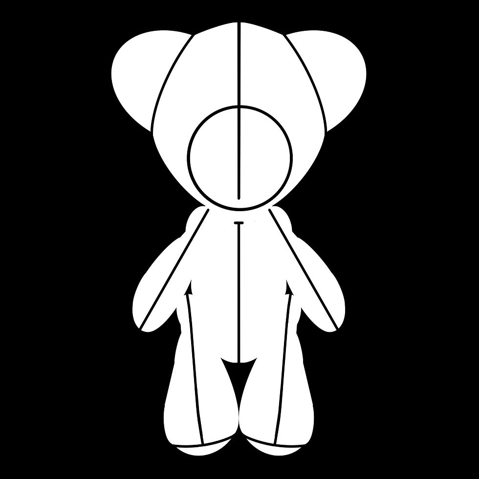 James England - Series One - Limited Edition - Arttoy Teddy Bear - Size XLarge