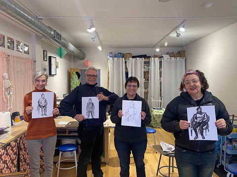 Senior Drawing Class