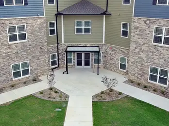 Exterior main Entrance at Longview Crossing 