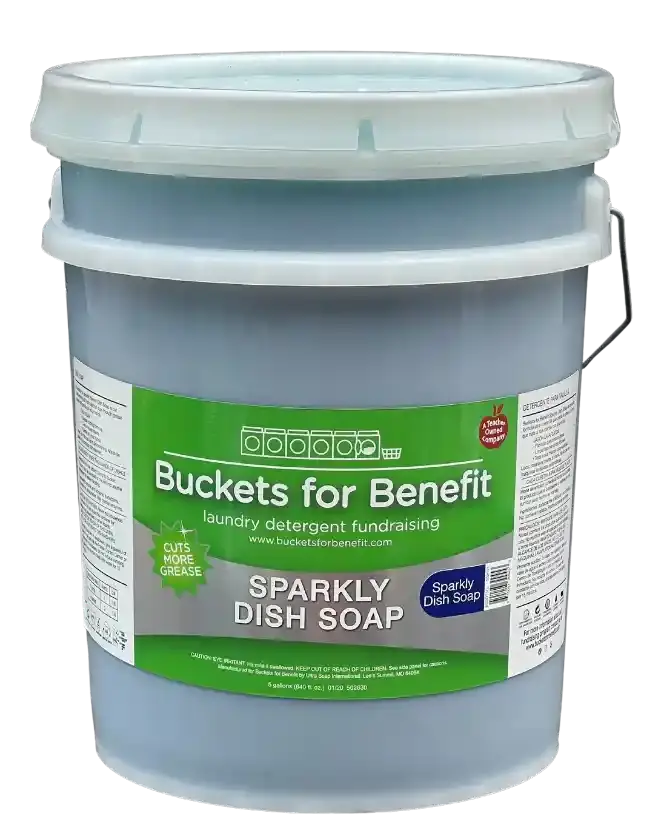 Buckets for Benefit Sparkly Dish Soap