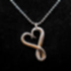 Fork Heart Necklace