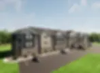 Coweta II Property Pic next to leasing form