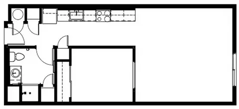 "Cypress" 1 Bedroom 665 square feet