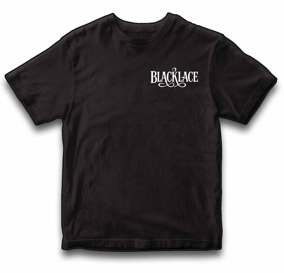 BlackLace AM Unisex Shirt Front