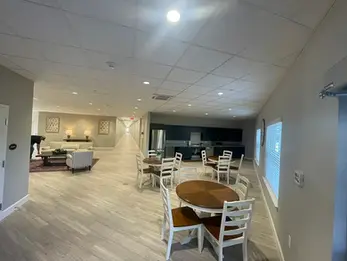 Interior Office/Clubhouse Kitchen at Longview Crossing 