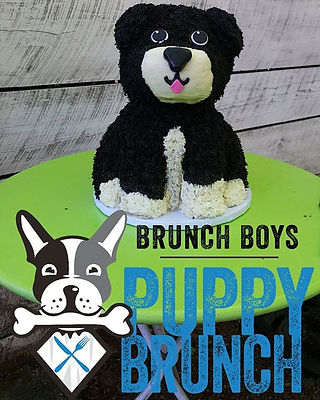 Brunch Boys Puppy Brunch Cake